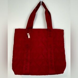 So Cute!
Brand New Victoria’s Secret Red Heart Tote.